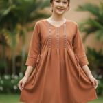 Women’s Stylish One-Piece Dress – Comfortable Daily & Casual Wear