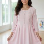 Women’s Stylish One-Piece Dress – Comfortable Daily & Casual Wear