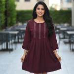 Women’s Stylish One-Piece Dress – Comfortable Daily & Casual Wear