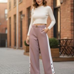 Women’s Classic Ladies Palazzo – Comfortable Everyday & Office Pant